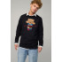 Sweatshirt men's OVERSIZE /no flis/