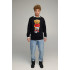 Sweatshirt men's OVERSIZE /no flis/