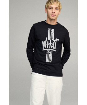 Men's sweatshirt BASIC /no flis/