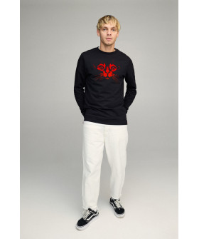 Світшот чоловічий BASIC /no flis/