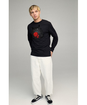 Світшот чоловічий BASIC /no flis/