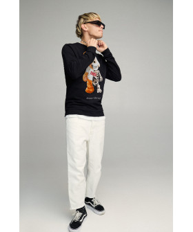 Світшот чоловічий BASIC /no flis/