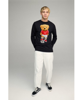 Світшот чоловічий BASIC /no flis/