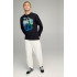 Men's sweatshirt BASIC /no flis/