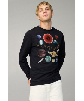 Men's sweatshirt BASIC /no flis/