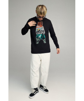 Світшот чоловічий BASIC /no flis/