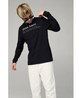 Men's sweatshirt BASIC /no flis/