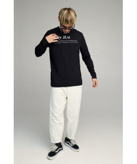 Світшот чоловічий BASIC /no flis/