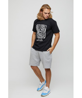 Футболка мужская базовая /air print/