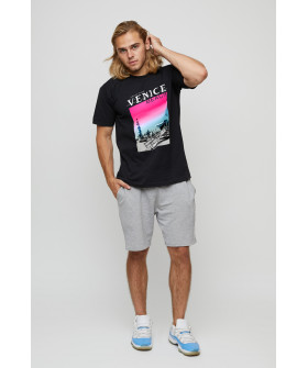 Футболка мужская базовая /air print/