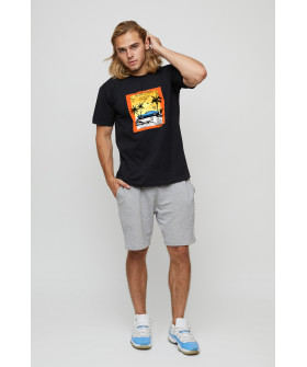 Футболка мужская базовая /air print/