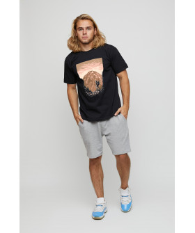 Футболка мужская базовая /air print/