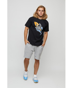 Men's T-shirt basic /air print/