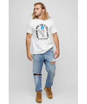 Футболка чоловіча basic /air print/