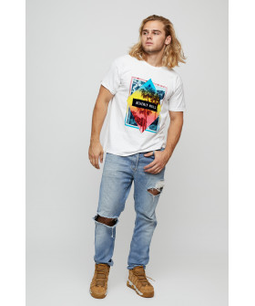 Men's T-shirt basic /air print/