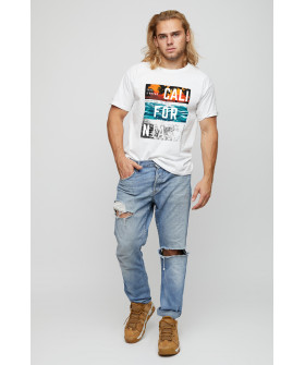 Футболка чоловіча basic /air print/