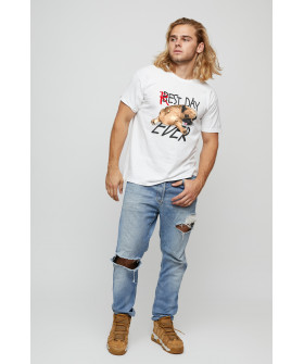 Футболка мужская базовая /air print/