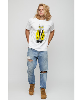 Футболка мужская базовая /air print/