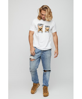 Футболка мужская базовая /air print/