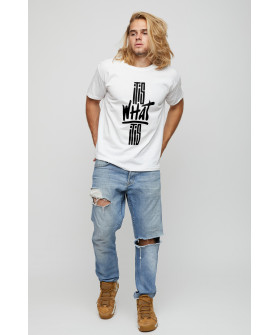 Футболка мужская базовая /air print/