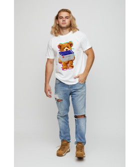 Футболка мужская базовая /air print/