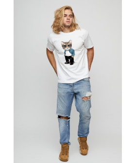 Футболка мужская базовая /air print/