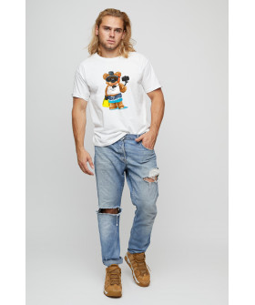 Men's T-shirt basic /air print/