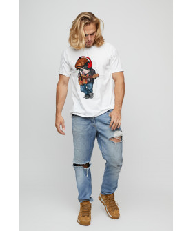 Футболка мужская базовая /air print/