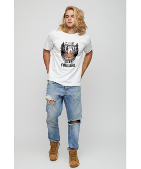 Футболка мужская базовая /air print/