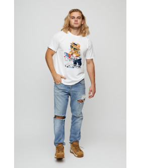 Футболка чоловіча basic /air print/