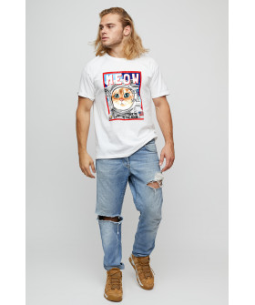 Футболка мужская базовая /air print/