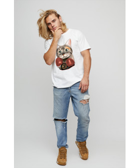 Футболка мужская базовая /air print/