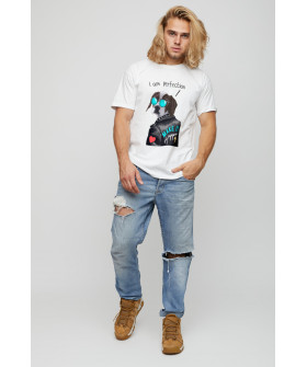 Футболка мужская базовая /air print/