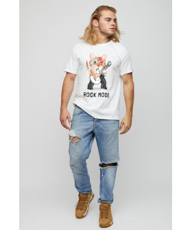 Футболка мужская базовая /air print/