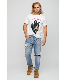 Футболка чоловіча basic /air print/