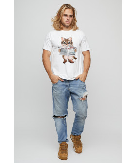 Футболка мужская базовая /air print/