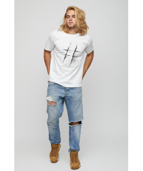 Men's T-shirt basic /air print/