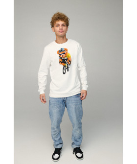 Men's sweatshirt BASIC /no flis/