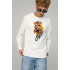 Men's sweatshirt BASIC /no flis/