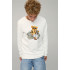 Men's sweatshirt BASIC /no flis/