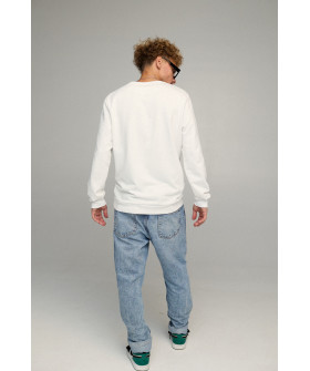 Men's sweatshirt BASIC /no flis/