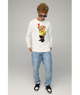 Men's sweatshirt BASIC /no flis/