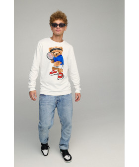 Men's sweatshirt BASIC /no flis/