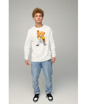 Men's sweatshirt BASIC /no flis/