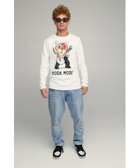 Men's sweatshirt BASIC /no flis/