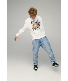 Men's sweatshirt BASIC /no flis/