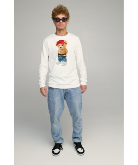 Світшот чоловічий BASIC /no flis/