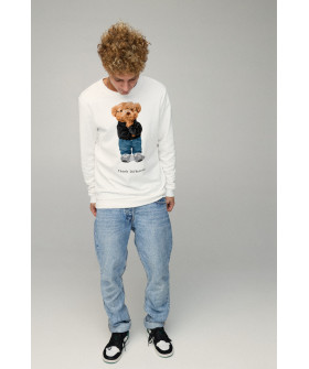 Men's sweatshirt BASIC /no flis/