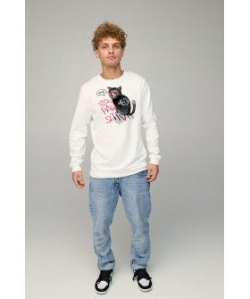 Men's sweatshirt BASIC /no flis/