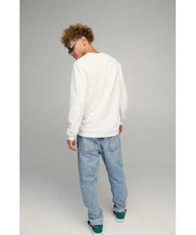 Men's sweatshirt BASIC /no flis/